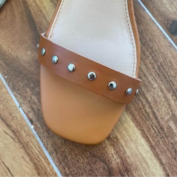 NIB Kelsi Dagger Brooklyn Sabrina Studded Vegan Leather Sandals Size 7.5 - Picture 6 of 13